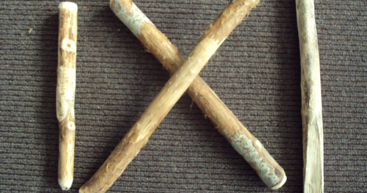 Finns Blog: Making wood sticks
