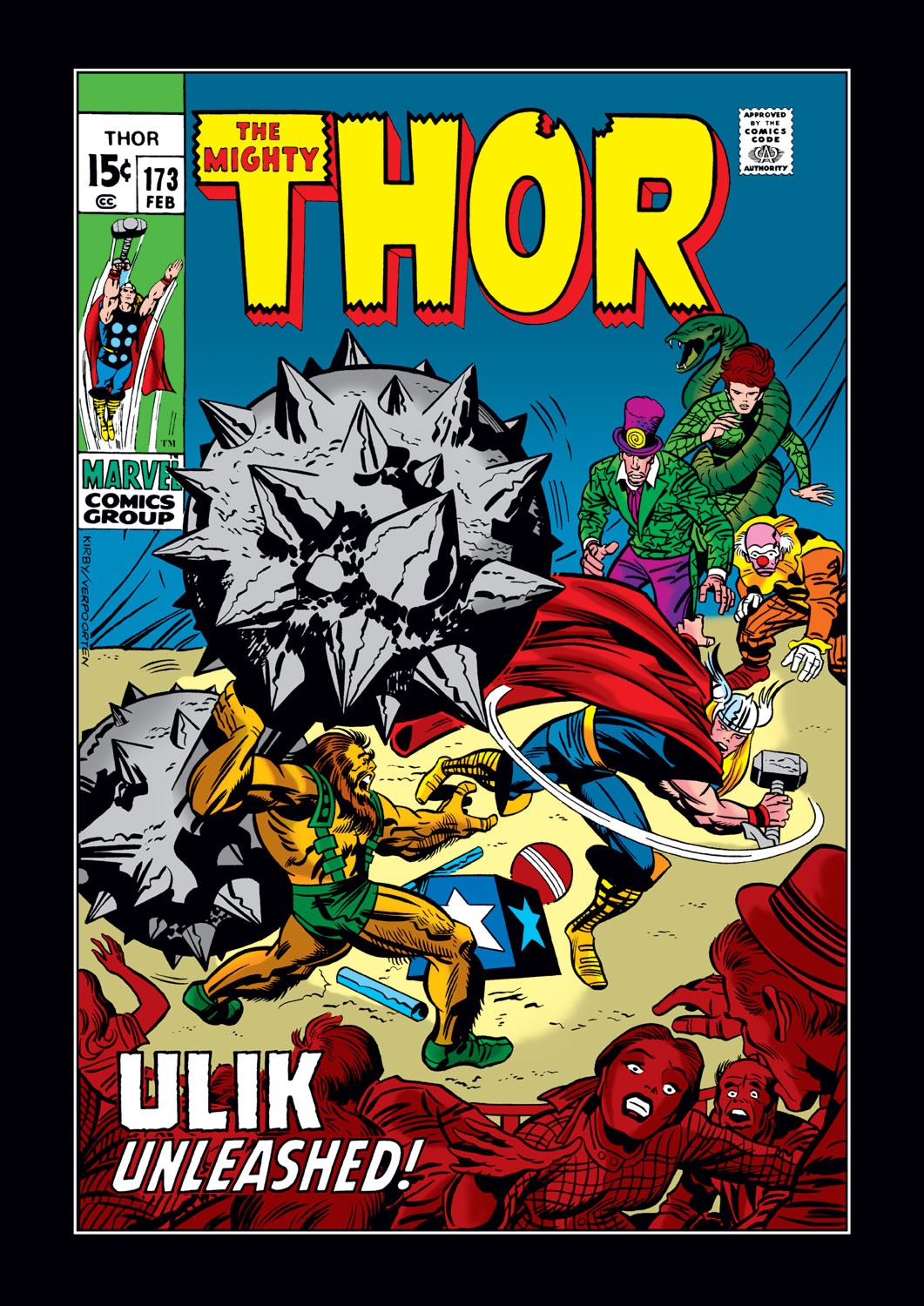 Read online Thor (1966) comic -  Issue #173 - 1