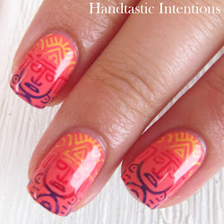 aztec nail tuesday tri polish intentions handtastic