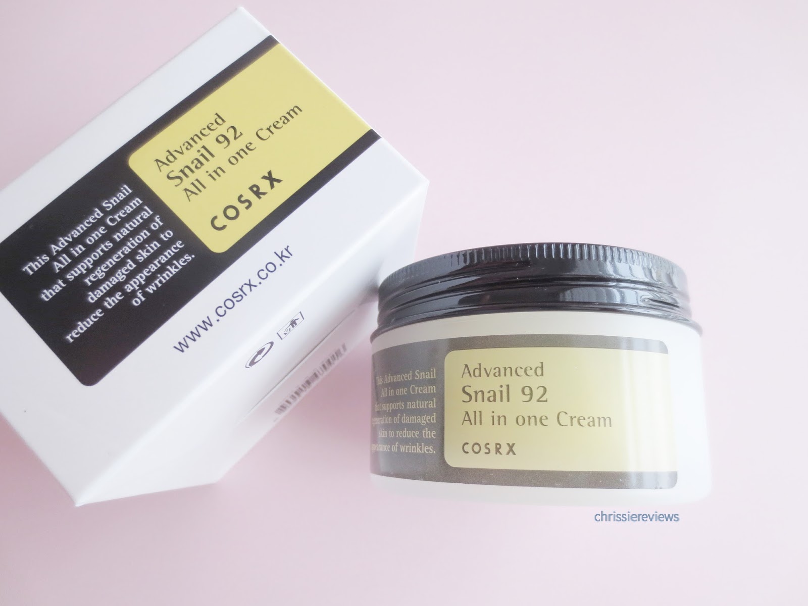 cosrx snail moisturizer review