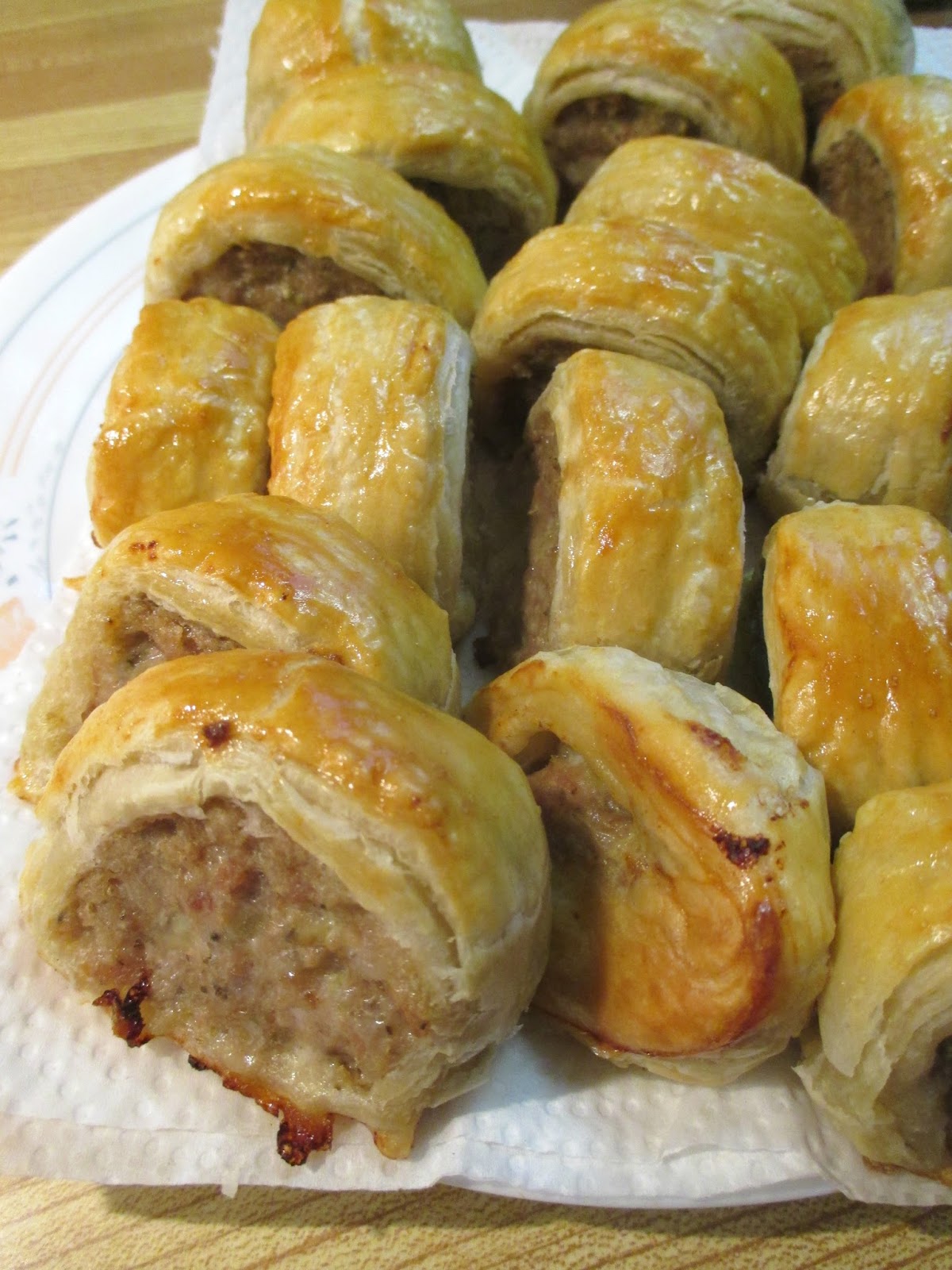 Just my Stuff Pork and Bacon Sausage Rolls