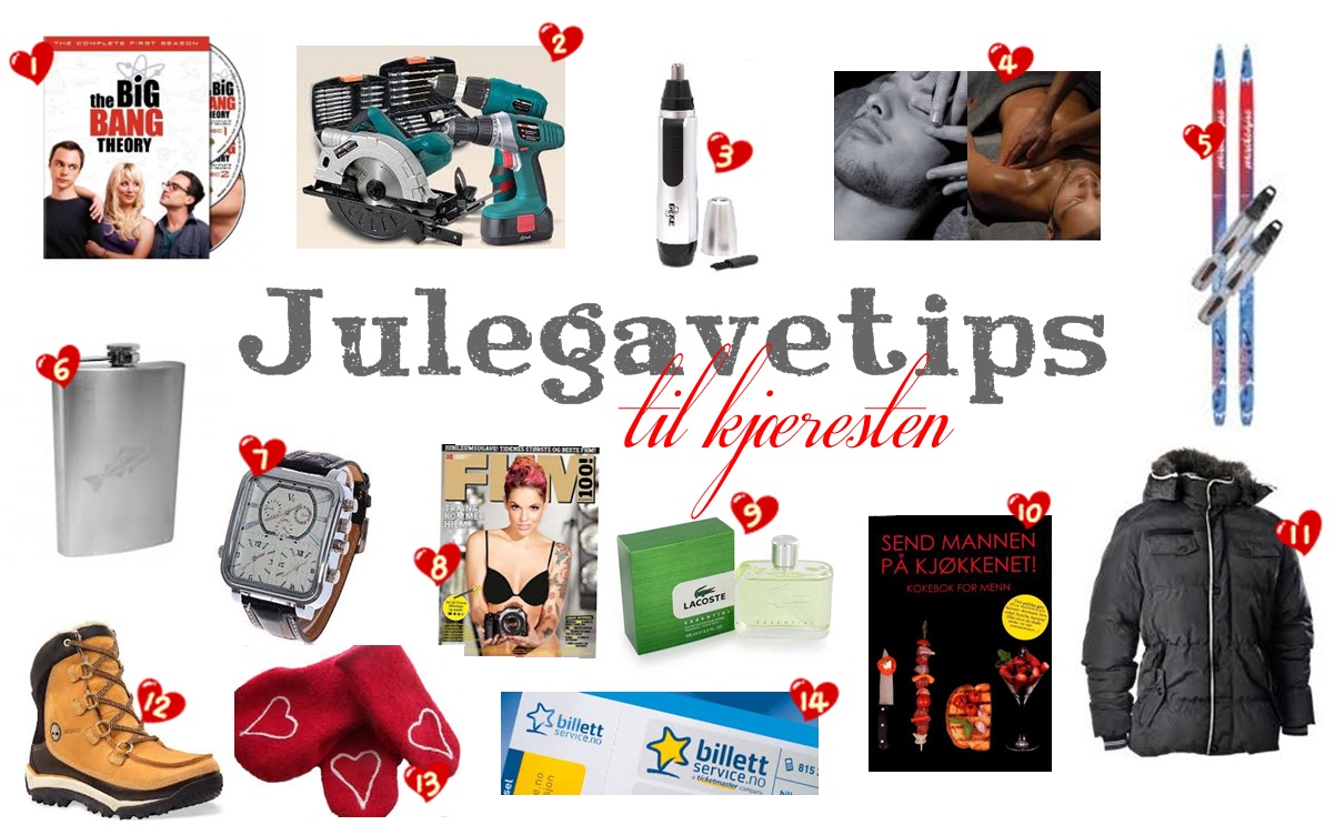 julegavetips til kjæresten hand