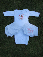 Baby Gown & Bloomers