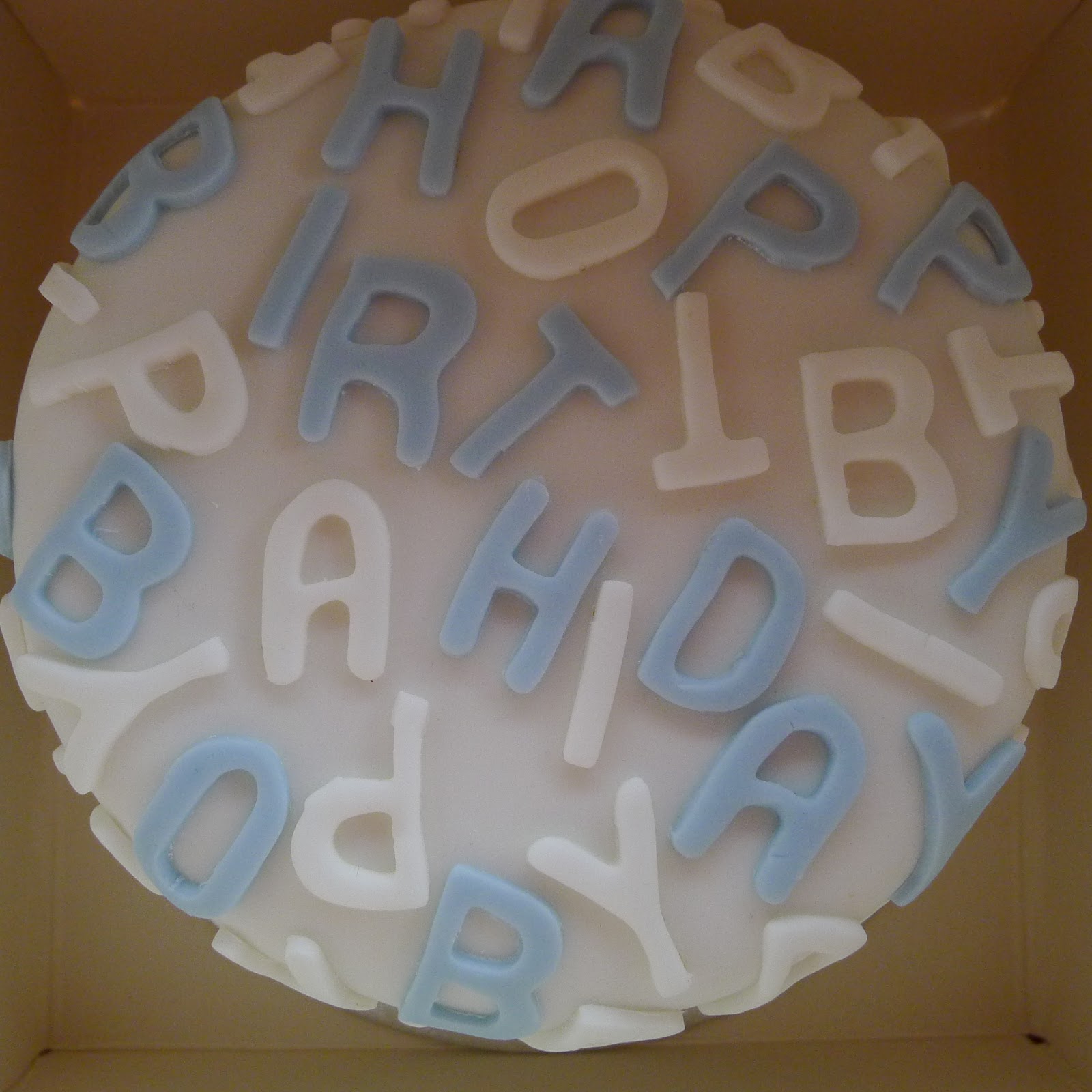 hello. is it tea you're looking for?: a birthday cake of letters