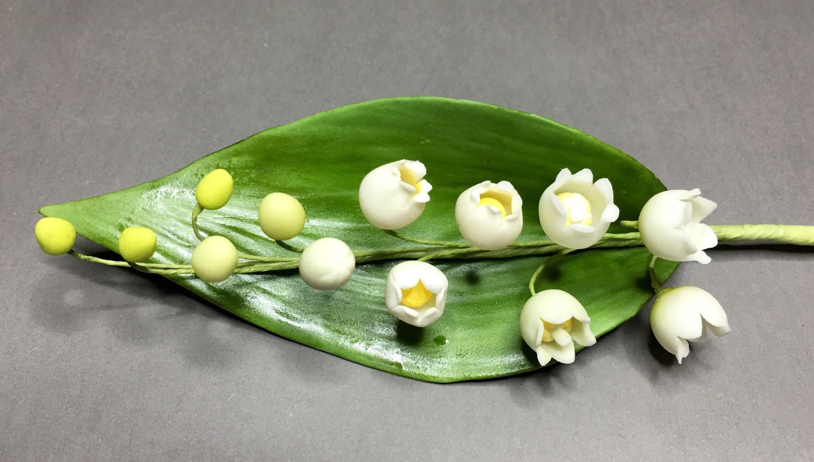 Confectionery Flowers Sugar Paste Lily of The Valley Evolution