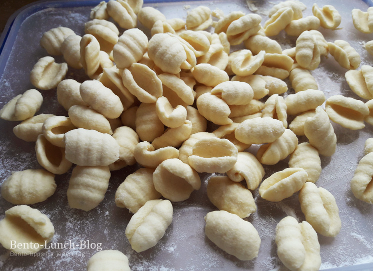 Bento Lunch Blog Rezept KartoffelGnocchi mit dem Philips Pastamaker