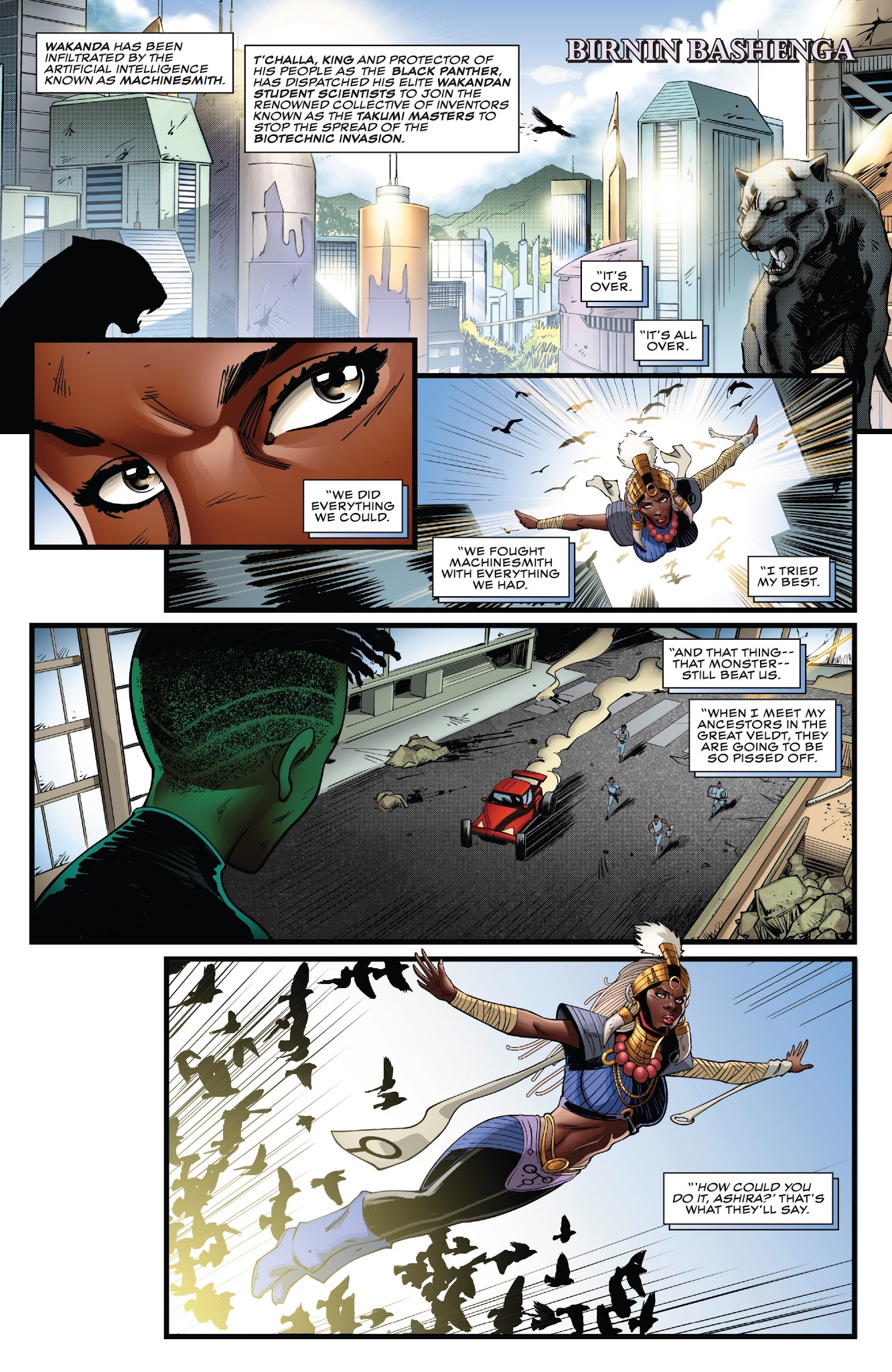 Read online Black Panther: Soul of a Machine comic -  Issue #6 - 3