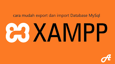 cara export dan import database mysql