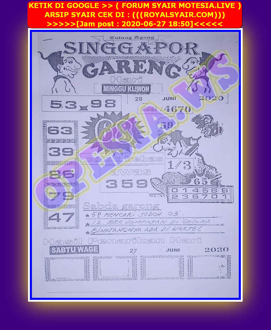 Pak Eko Prediksi Sgp Pak Eko Prediksi Sgp