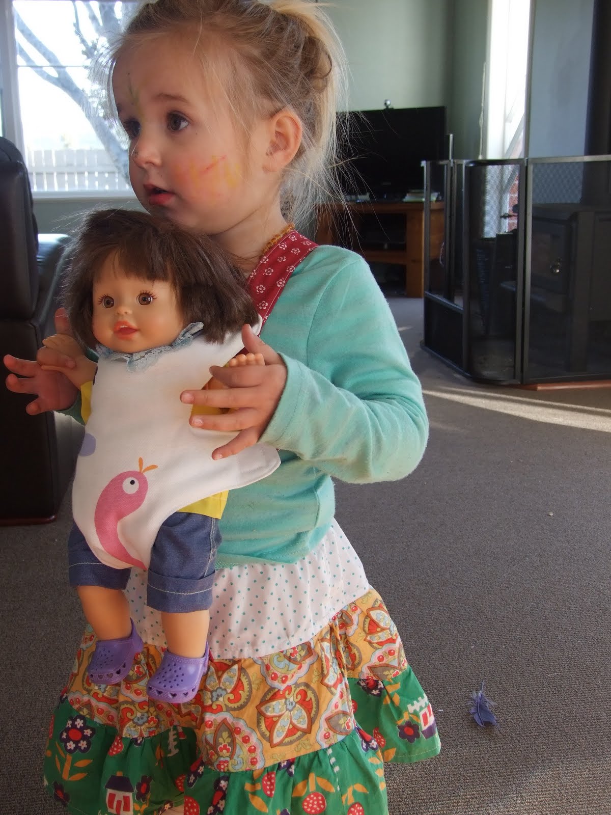 Pretty neat, eh? Baby/doll front pack and book review