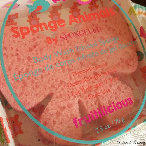 Work it Mommy: Bath time with Spongelle + Craft