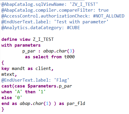 SAP ABAP Central: How to add value help for parameter in ABAP CDS ...