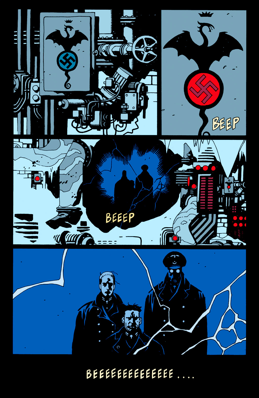 Read online Hellboy: Seed of Destruction comic -  Issue #4 - 25