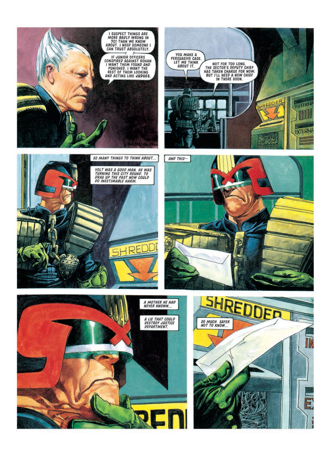 Read online Judge Dredd: The Complete Case Files comic -  Issue # TPB 24 - 32