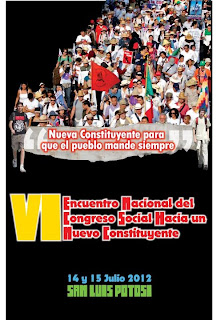VI Encuentro del Congreso Social Hacia un Nuevo Constituyente.