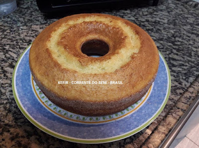 BOLO DE IOGURTE DE KEFIR DE LEITE BOLO DE IOGURTE DE KEFIR DE LEITE