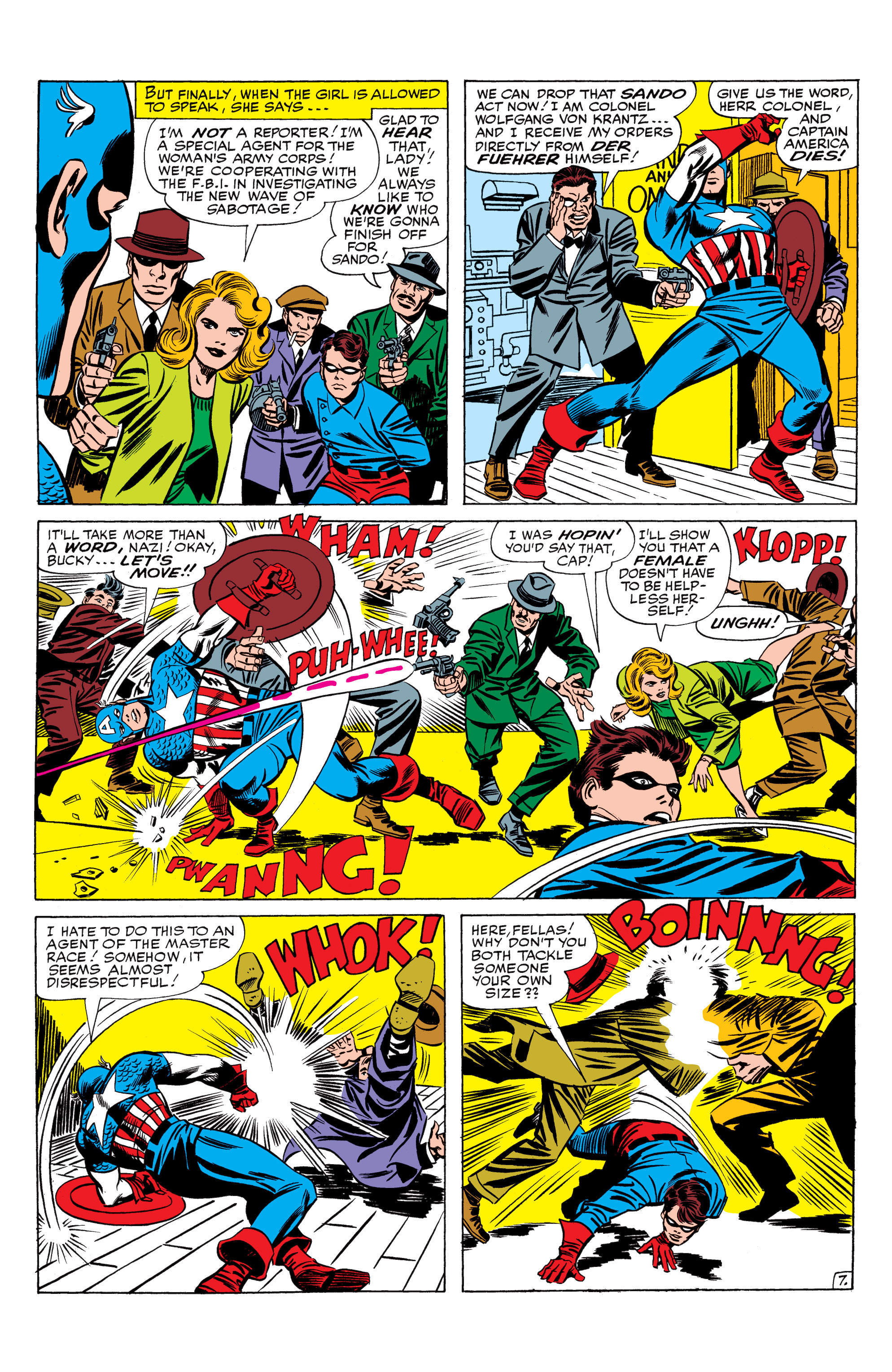 Read online Marvel Masterworks: Captain America comic -  Issue # TPB 1 (Part 1) - 68