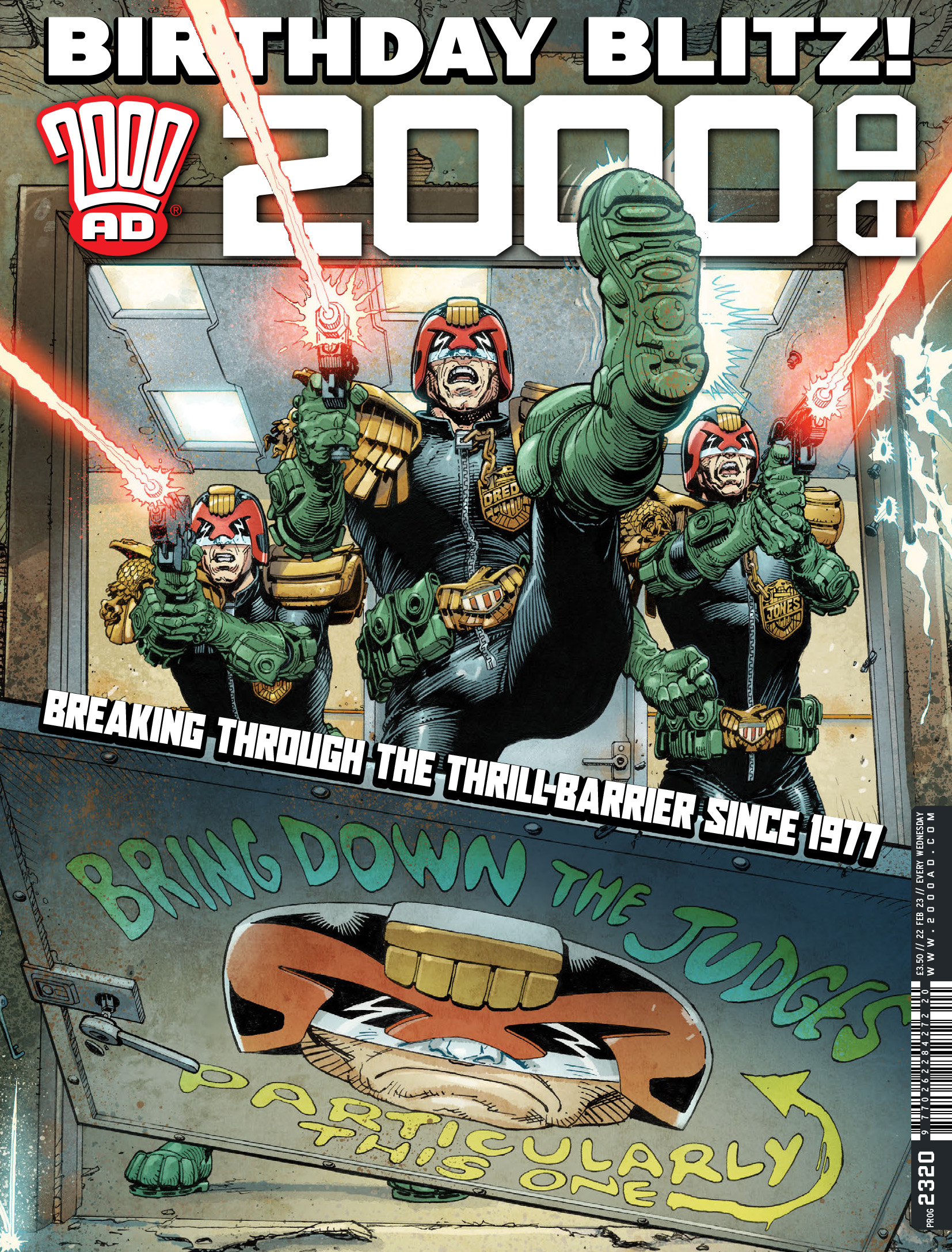 Read online 2000 AD comic -  Issue #2320 - 1