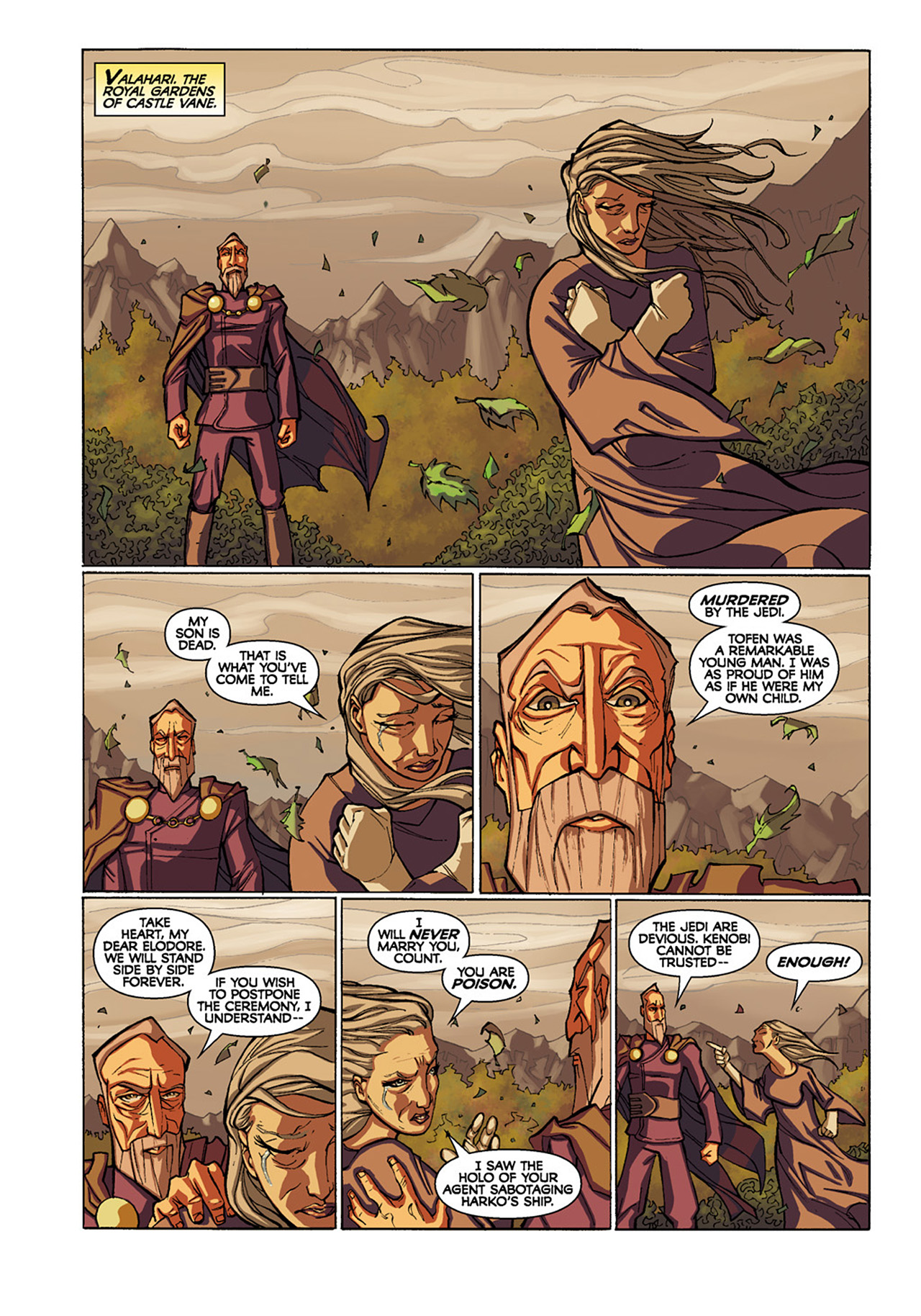 Read online Star Wars: The Clone Wars comic -  Issue #12 - 21