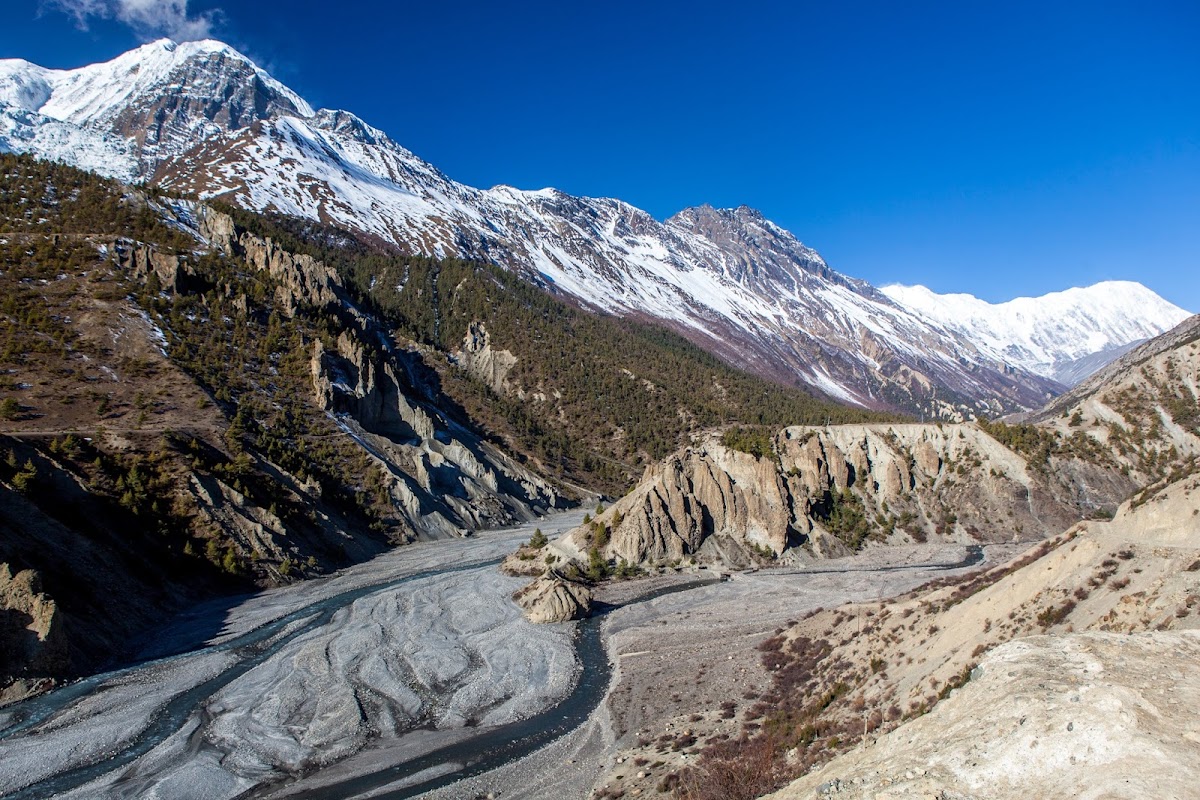 200км по красно-белым черточкам.. Around Annapurna. март-апрель 2017