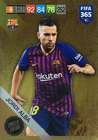 PANINI ADRENALYN XL FIFA 365 2019 UPDATE LIMITED EDITION BROZOVIC LIMITED