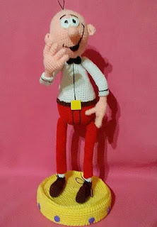 PATRON FILEMON | MORTADELO Y FILEMON AMIGURUMI 24079