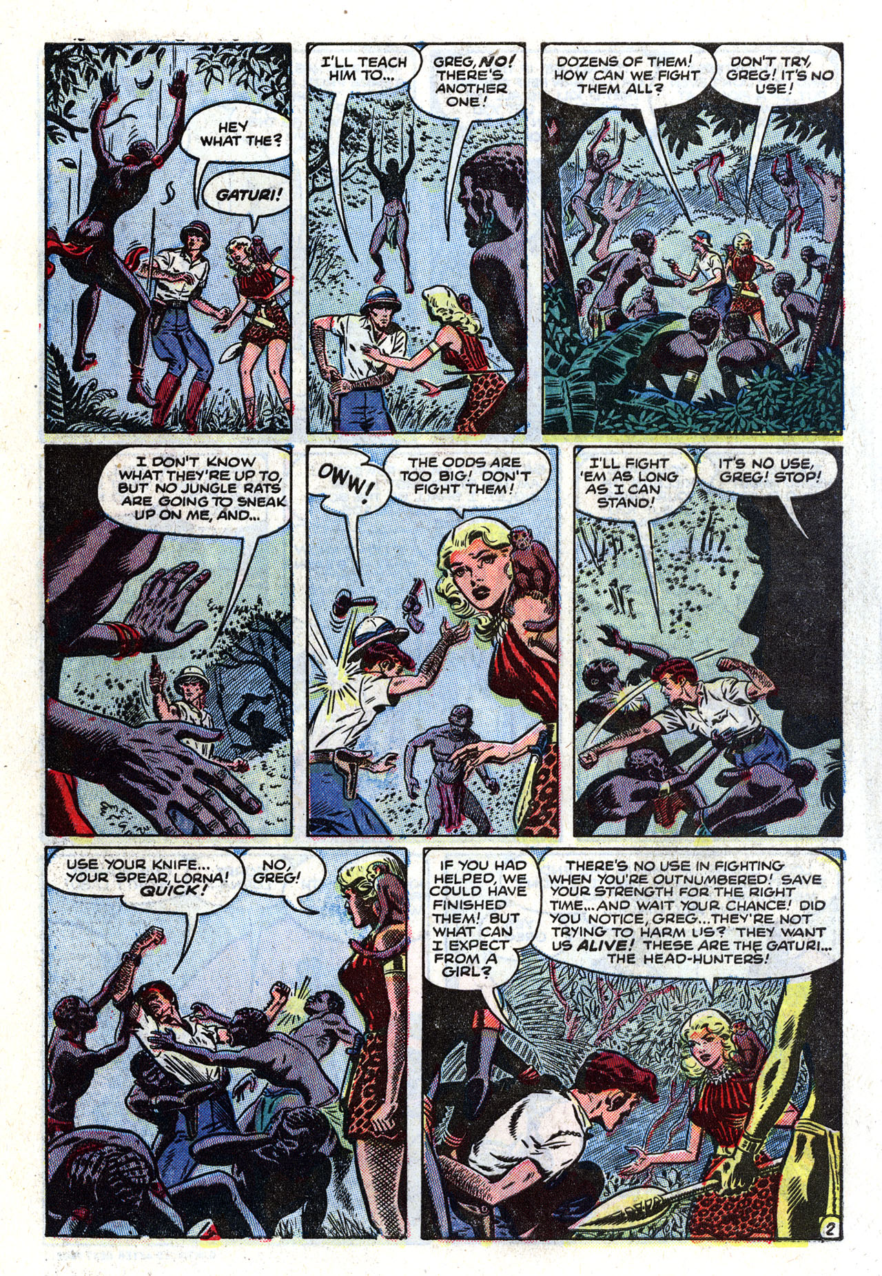 Read online Lorna, The Jungle Queen comic -  Issue #2 - 27