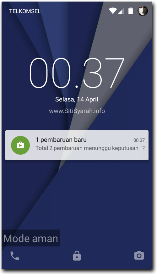Masuk Mode Aman Android
