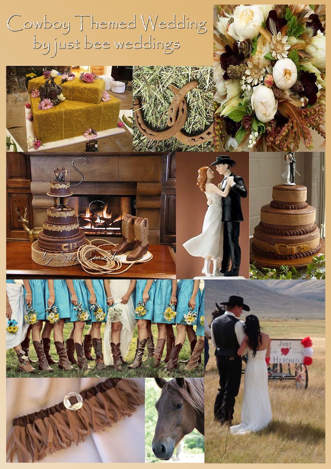 Just Bee Fashion: Cowboy Themed Wedding