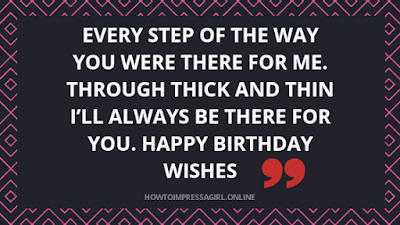 Birthday wish to a Friend