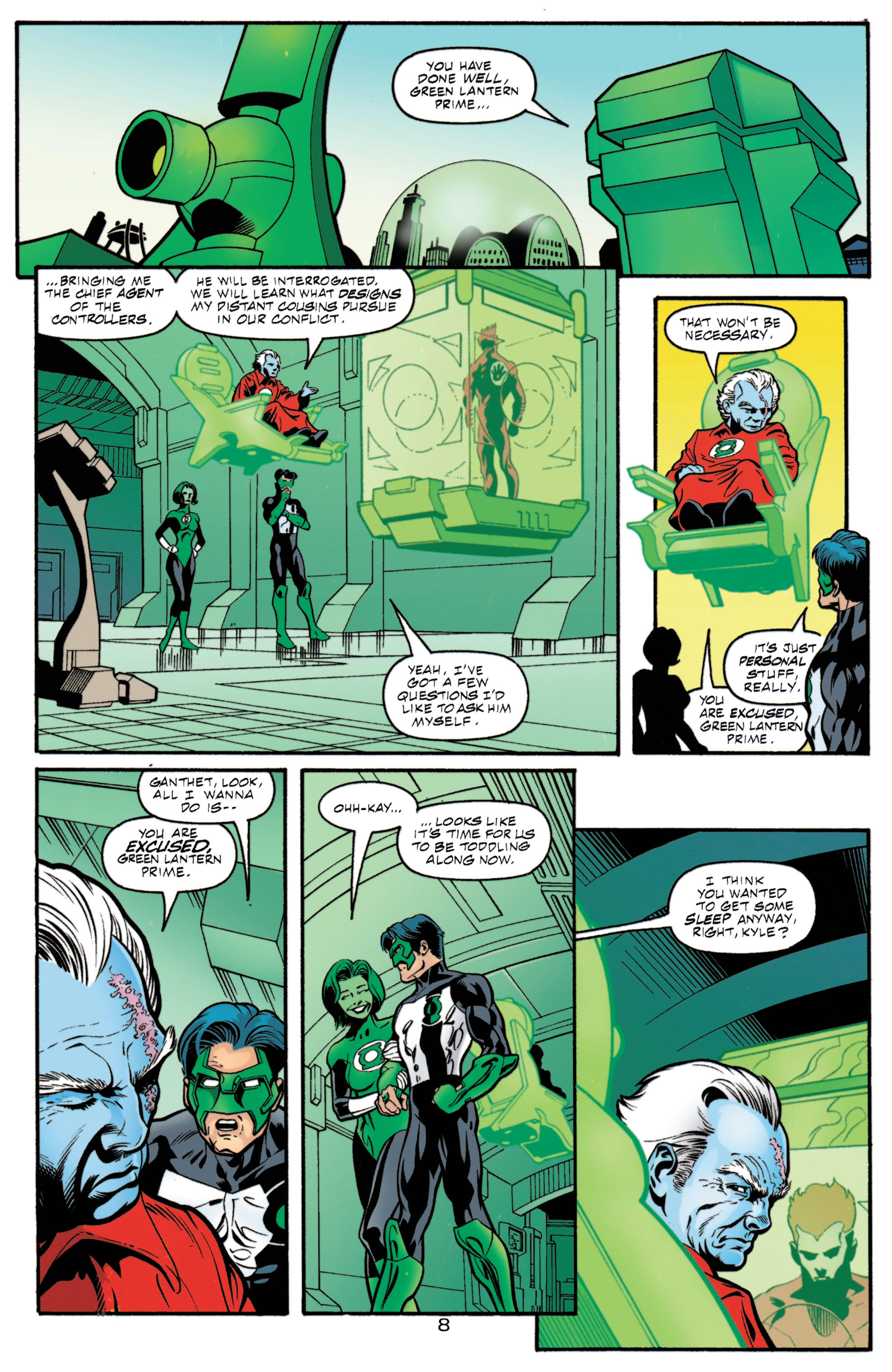 Read online Green Lantern (1990) comic -  Issue #122 - 8