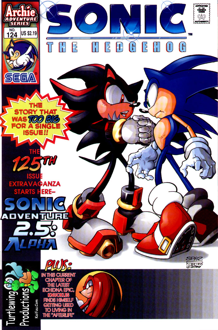 Sonic The Hedgehog (1993) issue 124 - Page 1