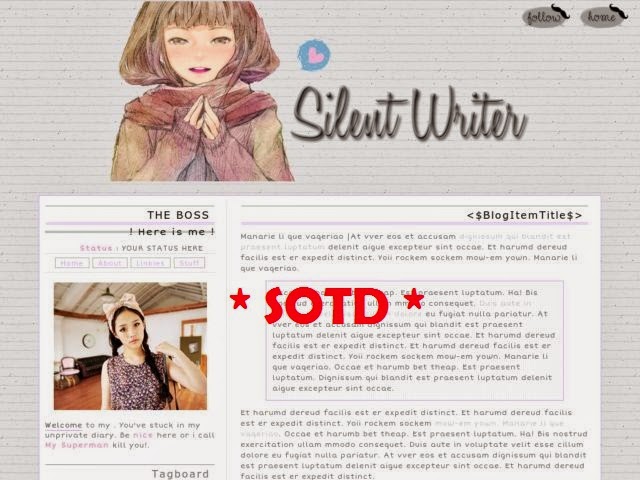 http://frozen-smurf.blogspot.com/2013/06/05-silent-writer.html