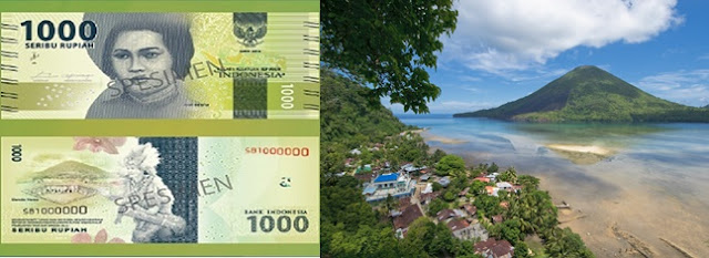 1. Pemandangan Alam Banda Neira di Uang Kertas Rp 1.000 1. Pemandangan Alam Banda Neira di Uang Kertas Rp 1.000