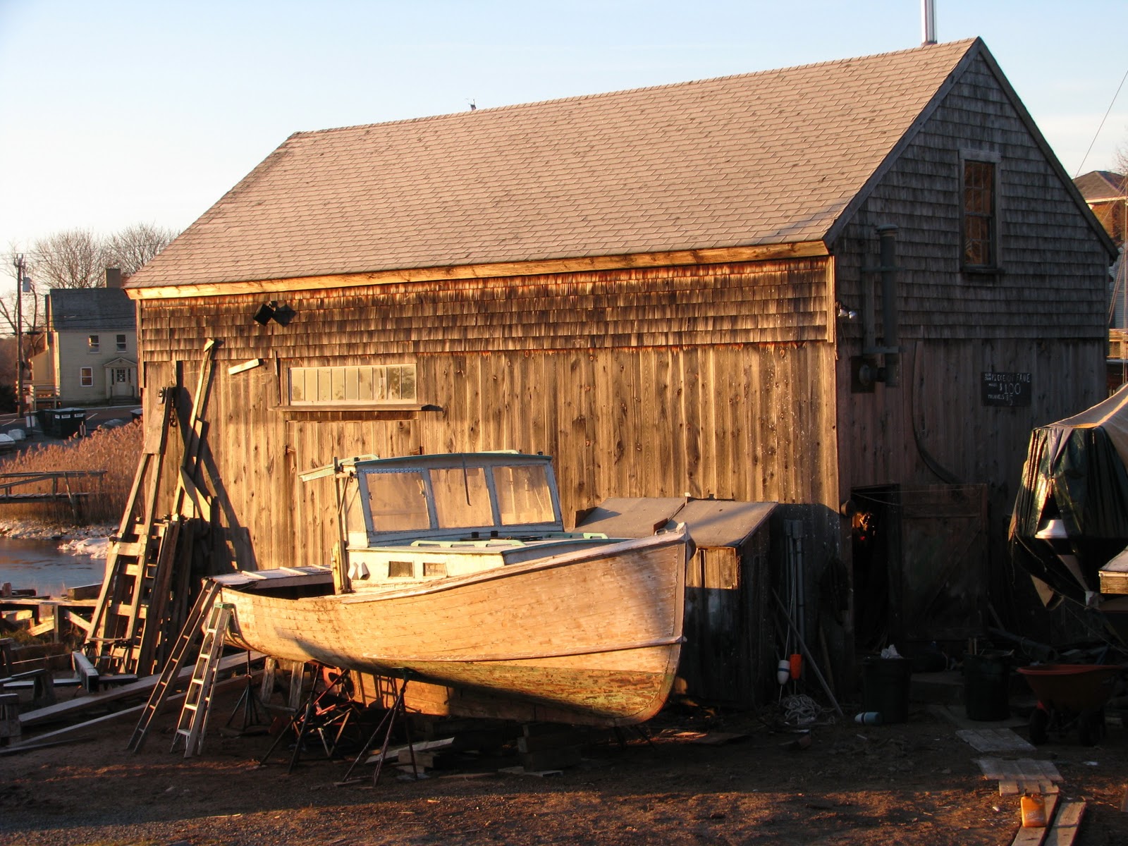 Boatbuilding With Burnham A Beal Island Lobster Boat Comes to the Yard
