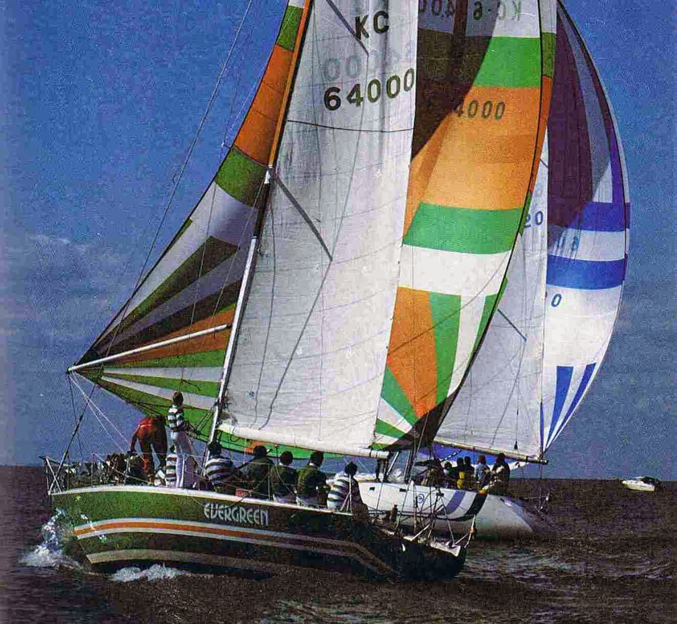 RB Sailing Evergreen and the Canada's Cup 1978