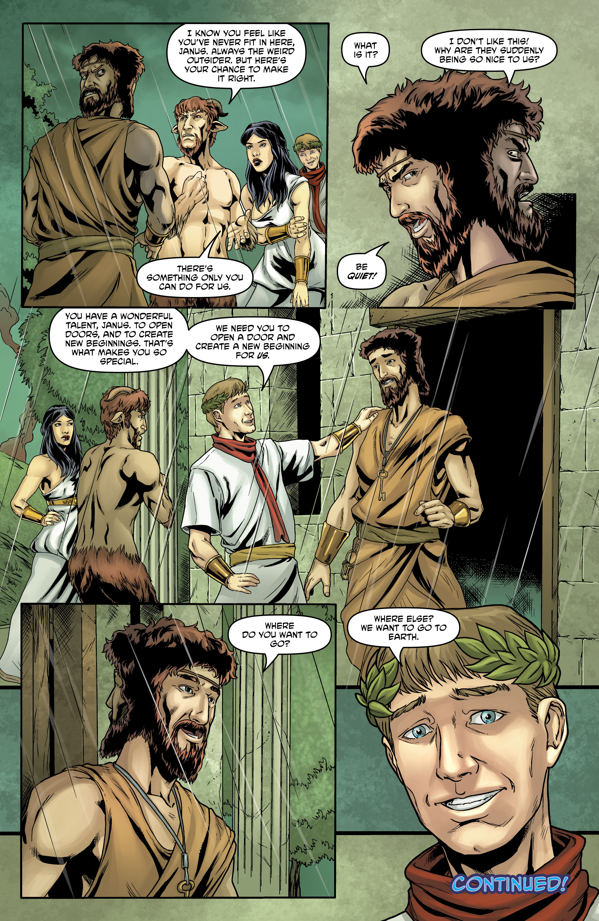 Read online God Is Dead comic -  Issue #17 - 21