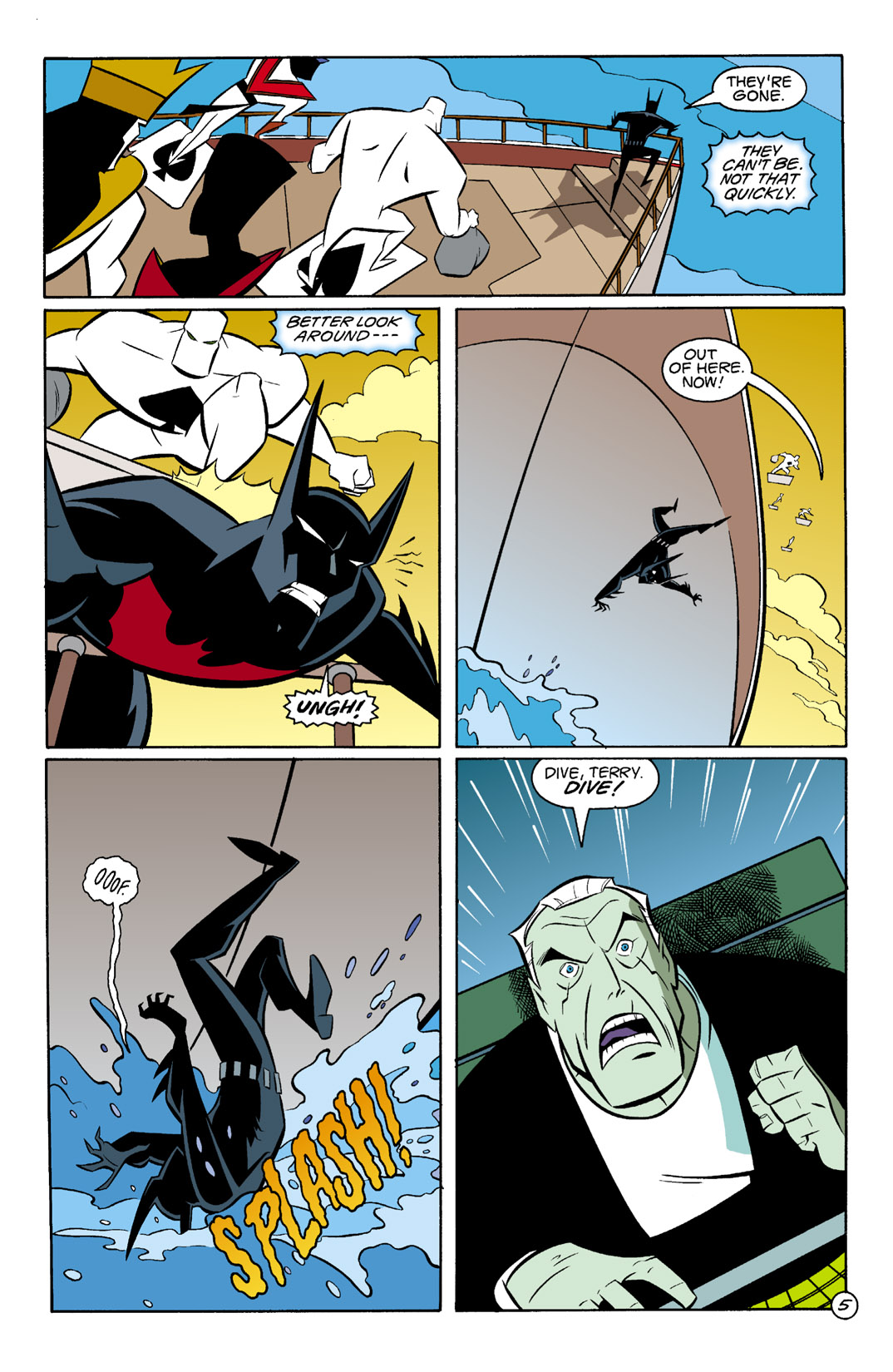 Read online Batman Beyond [II] comic -  Issue #4 - 6
