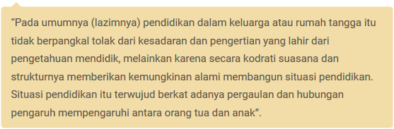 Konsep Peranan Orang Tua Dalam Mendidik Anak Di Lingkungan Keluarga Coretanzone