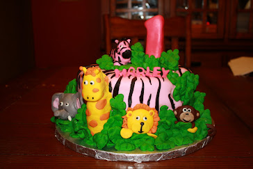 Jungle Girl cake