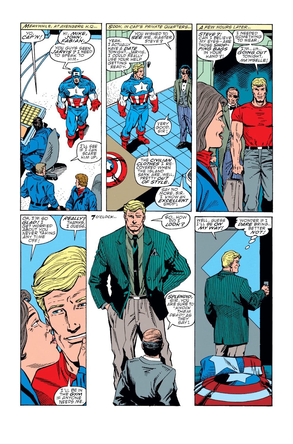 Read online Captain America (1968) comic -  Issue #371 - 6