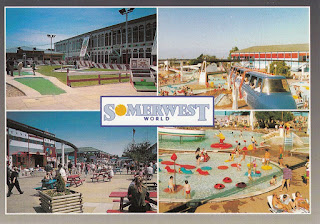 A Butlin's Holidays postcard of Somerwest World. Postally unused. Undated A Butlin's Holidays postcard of Somerwest World. Postally unused. Undated