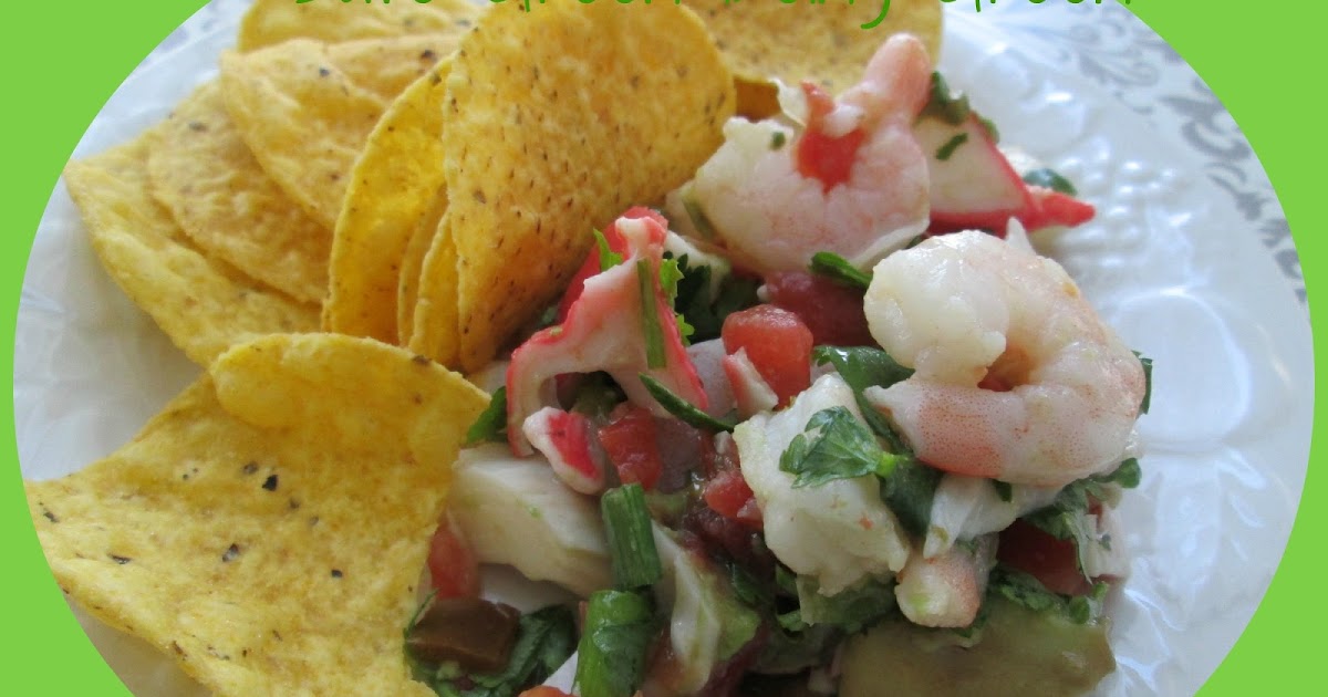 Save Green Being Green Easy Shrimp and Crab Ceviche