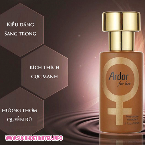 Nước Hoa Kích Dục Nam Ardor for her USA