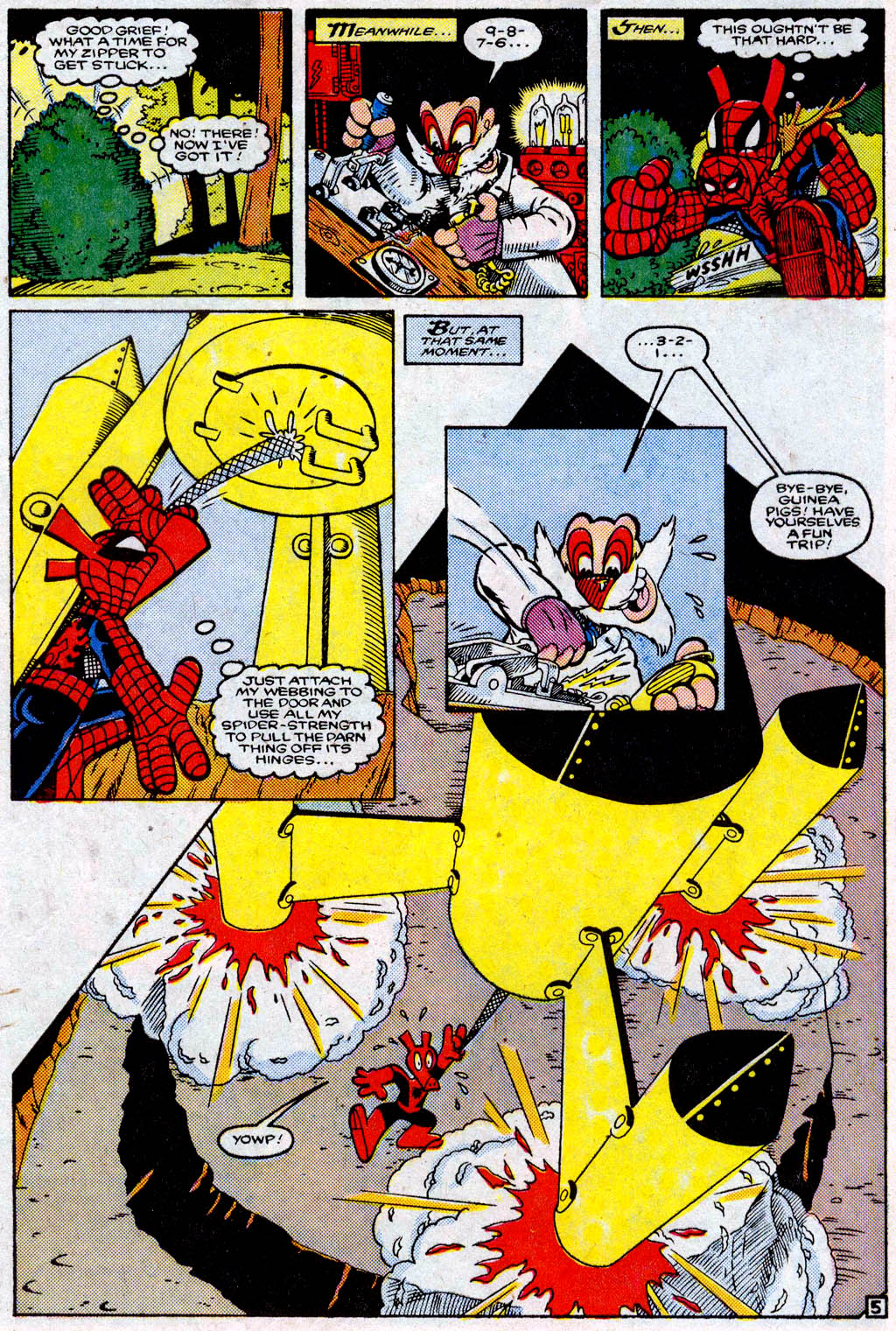 Read online Peter Porker, The Spectacular Spider-Ham comic -  Issue #7 - 6