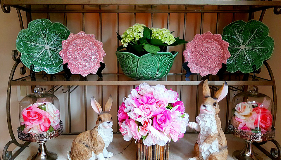 Spring Look for Bakers Rack Life and Linda