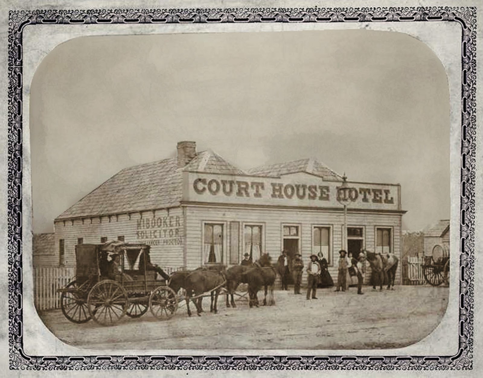 MAP HISTORIC HOTELS IN BALLARAT