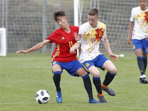 Málaga, Larrubia disputa su segundo encuentro con España Sub-18
