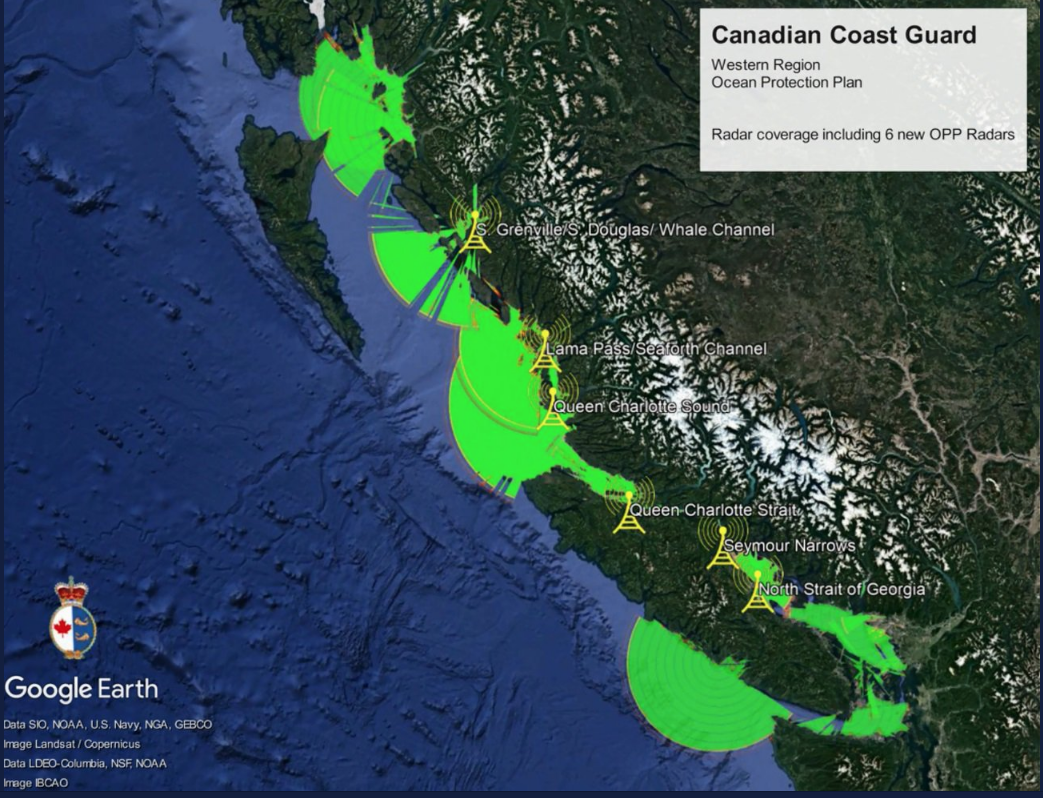 North Coast Review Canadian Coast Guard to increase radar coverage for