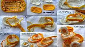 Sandalias de bebés super fáciles - tutorial